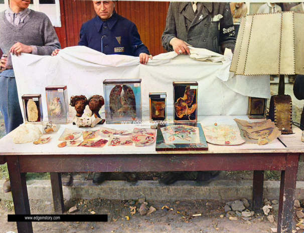 Ed Gein Gathered Crime Scene Objects Evidence Crime Scene 1957 COLORIZED Photos of Ed Gein Crime Scene Evidence (Graphic Content Warning)